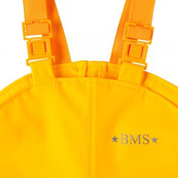 BMS Matschhose gelb mit verstellbaren Trägern